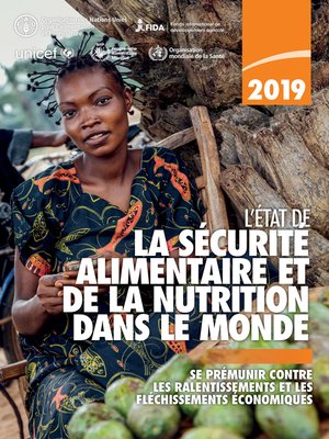 cover image of L'État de la sécurité alimentaire et de la nutrition dans le monde 2019